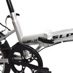 BICICLETA SLP URBANA R20 PLEGABLE ACERO F-10 GRIS