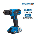 Taladro Atornillador De Mano Inalambrico Logus 18v Litio