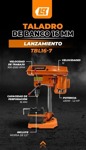 Taladro Banco 16mm 450w + Morsa Velocidad Variable