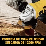 Amoladora Angular Dewalt 115mm 700w Dwe4010