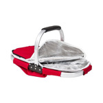 Canasta Lunchera Termica Plegable Picnic Rojo