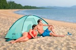 Carpa De Playa Bestway Pavillo 68105 2 Personas 200x120cm