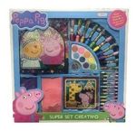 Súper Set Creativo Peppa Pig Pinturitas Set De Pintar