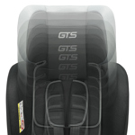 BUTACA PARA AUTO 0 A 36 KG GTS SENNA NEGRO