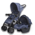 Cochecito Travel System Bebesit  Azul 1305TS Onyx