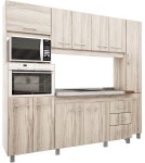 COCINA COMPACTA 327 216CM ABED MUEBLES ORLANDI