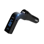 Receptor Bluetooth Usb Auto Microfono Manos Libres Fm 8 En 1