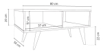 MESA DE CENTRO ESC DL889 RNG DELOS