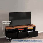 Rack de TV MT5000 Negro Paraiso