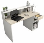 Escritorio Con Repisa de 135 Cm 3049-NCE Nevado Everest TABLES