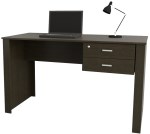 Escritorio de 136 Cm Con 2 Cajones 3025-WH Wengue TABLES