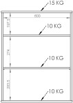 Mueble Para Microondas Axm060 Blanco DIELFE