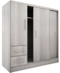 Mini Placard 2 Puertas 135 Cm 310 Jacaranda MUEBLES ORLANDI