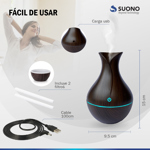 Humidificador Vaporizador Aromaterapia Aire Saludable Dc Usb