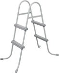 Escalera Metálica Para Piletas Hasta 84cm Bestway 58430