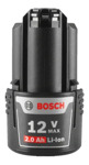 Starter Kit Set Baterías Cargador Bosch 2ah Gal 12v-20 Litio