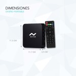 Convertidor Smart Tv Box 2gb Ram 4k Android IOS Netflix Series + Teclado