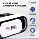 Anteojos Vr Box Realidad Virtual Lentes 3d