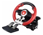 Volante Con Pedalera Noga Gears 180° Vibracion Pc Ps4 Xbox