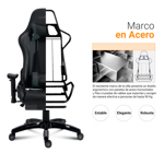 Silla Gamer APOLO LEVEL UP  Con Apoya Pies