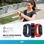 Reloj Inteligente Smartwatch SB04 Rojo Bluetooth Android Notificaciones