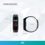 Reloj Inteligente Smartwatch SB04 Azul Bluetooth Android Notificaciones