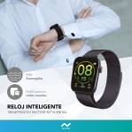 Reloj Inteligente Mujer Smartwatch Nictom NT14 Sumergible + Malla Metal Rosa de Regalo