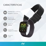 Reloj Inteligente Smartwatch Nictom NT14 Sumergible + Malla Metal Negra de Regalo