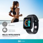 Reloj Inteligente Smartwatch Nictom NT04 Negro Bluetooth Android Notificaciones