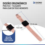 Reloj Inteligente Suono Smartwatch T900 Rosa