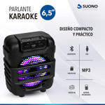 Parlante Portatil Bluetooth Suono Retroiluminado Luz