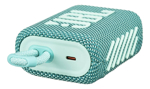 Parlante Jbl Go 3 Portátil Con Bluetooth Waterproof Teal