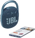 Parlante Portátil Inalámbrico JBL Clip4 5W Bluetooth Azul