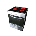 Cocina Domec CVXT4-56, Vitroceramica, 56 cms. ancho