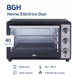 HORNO ELEC BHE40M23N 40L 1500W NG BGH