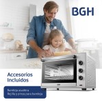 Horno Eléctrico BHE45S22 45 Litros 2000 W Plata BGH