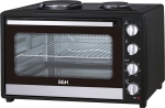 Horno Eléctrico Grill BHE64M20A 63 Litros Con Anafes Negro BGH