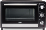 Horno Eléctrico de 65 Litros 2200 W Negro BGH