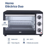 Horno Eléctrico Bgh 30 Litros DUO Bhe30m23n