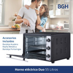 Horno Eléctrico Bgh 55 Litros DUO Bhe55m23n