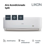 Aire Acondicionado Likon Split Frío/Calor3500W Lks35wccr