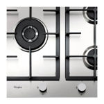 Anafe Empotrable Whirlpool Multigas Inox 90 cm