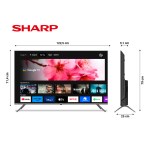 Smart Tv 55 Pulgadas 4K Ultra HD SHARP 4T-C55FL6L 