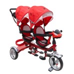 Triciclo Infantil Doble Lamborghini Rojo