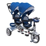 Triciclo Infantil Doble Lamborghini Azul