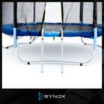 CAMA ELÁSTICA BYNOX 240CM AZUL CON PROTECCIÓN CON ESCALERA