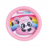 Pileta Inflable Dos Aros 60cm Panda Piscina - ROSA