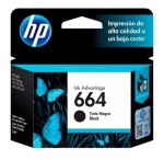 Cartucho de Tinta HP 664 F6V29AL NEGRO original 3775 4535