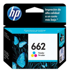 Kit De Cartuchos Hp 662 Advantage Tricolor + Negro Original