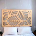 Respaldos Panel Decorativo De Cama Sommiers Mdf 9mm - Listo Para Pintar